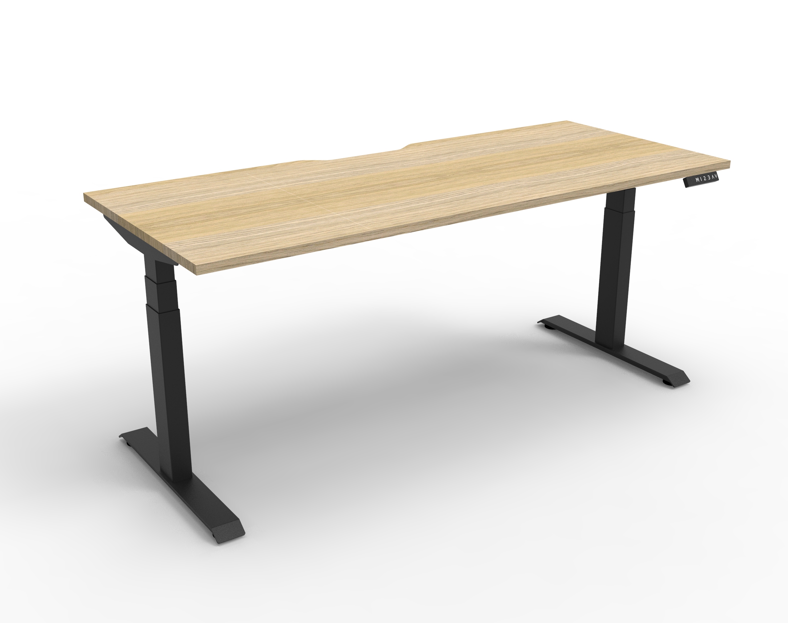 Boost+ Height Adjustable Straight Desk